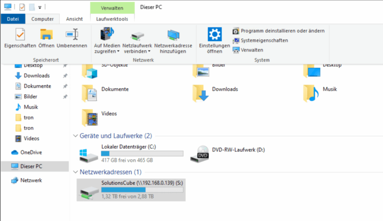Langsamer Zugriff auf Netzwerklaufwerke unter Windows 10 - Thomas knoefel